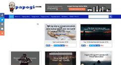 Desktop Screenshot of papogi.com